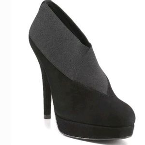 Black suede Heeled boots Stuart Weitzman
